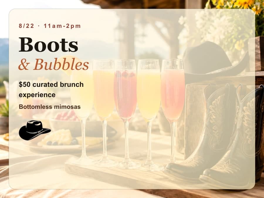 Boots & Bubbles featured image